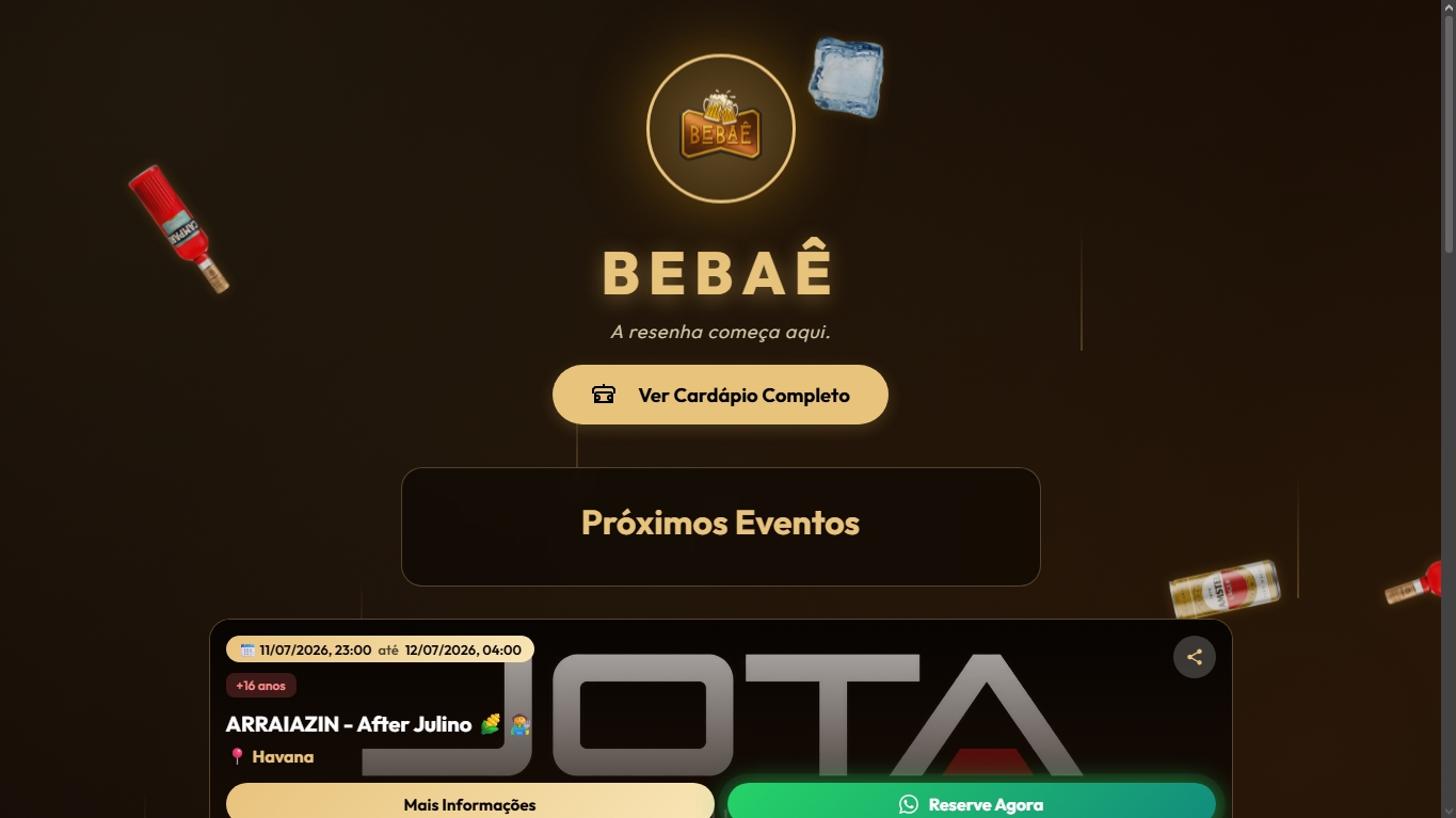 Bebaê Eventos e Delivery de Bebidas